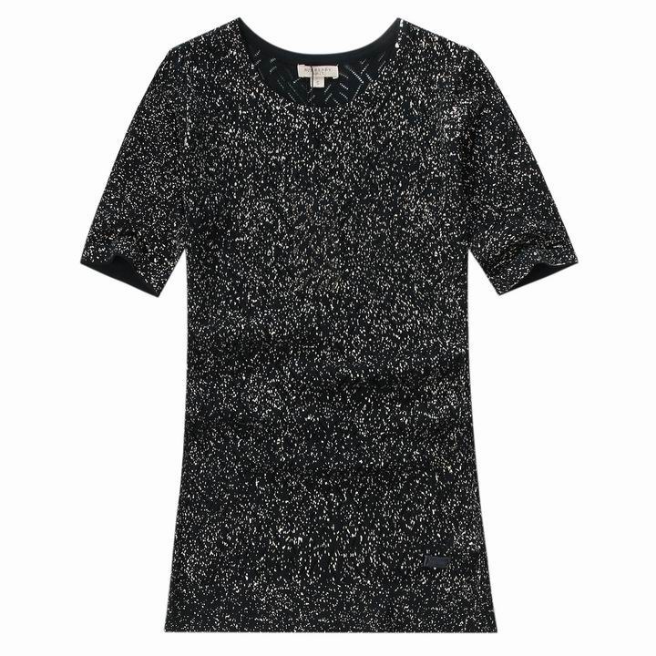 Burberry short round collar T woman S-2XL-066